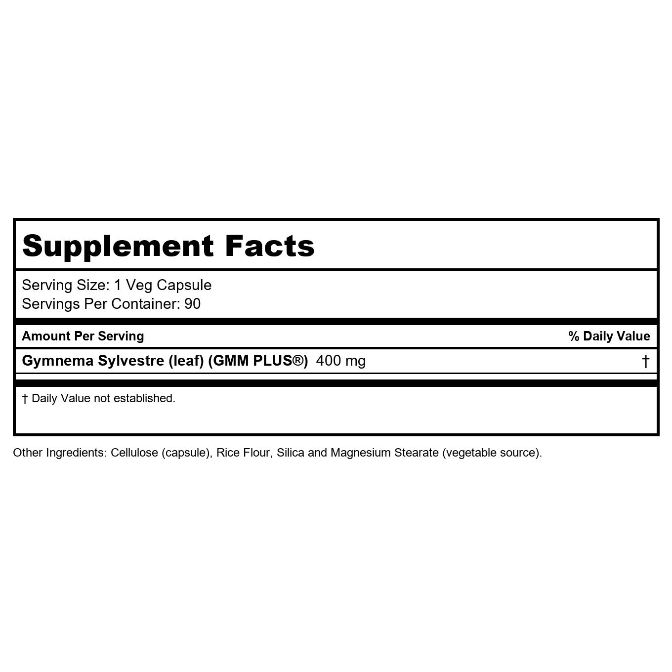 Now Foods Gymnema Sylvestre 400 mg 90 Vcaps - 4707 - 3 Pack