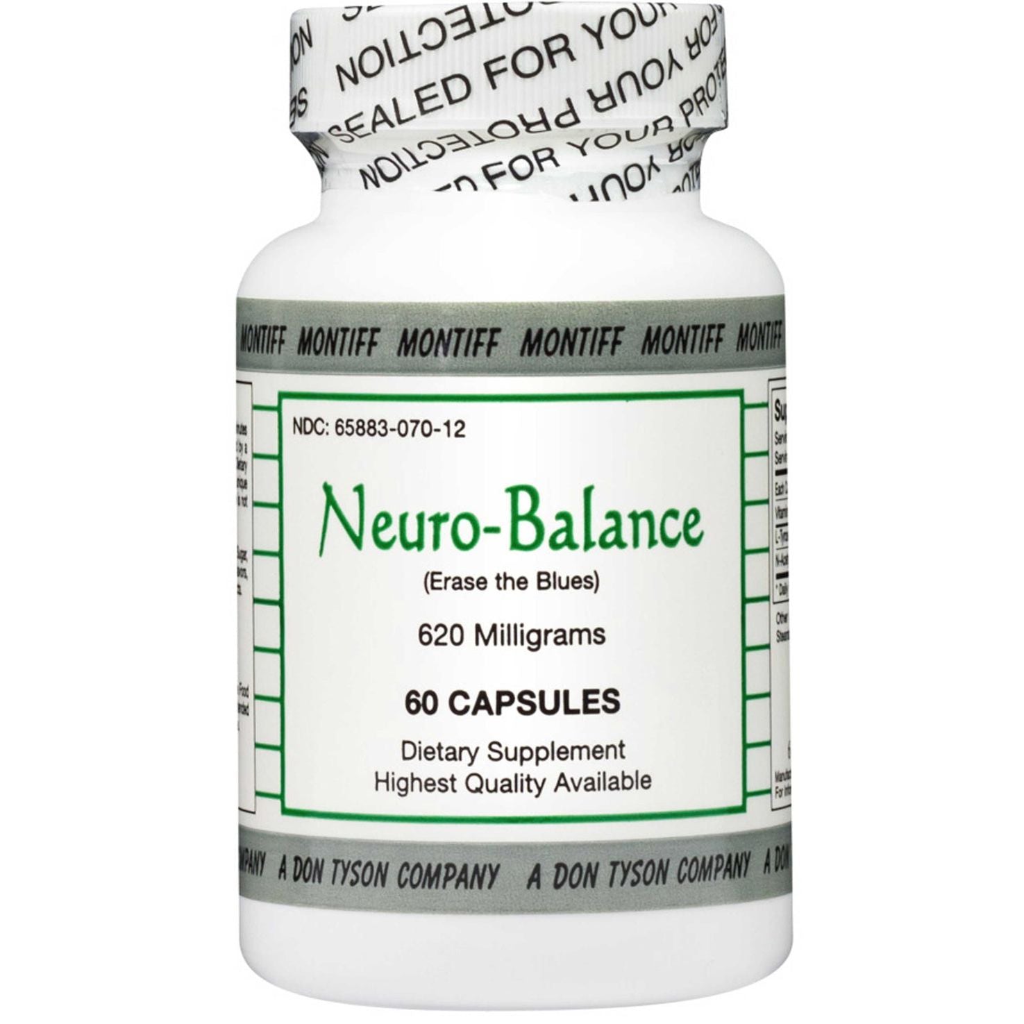 Montiff Neuro-Balance 620 mg 60 Capsules