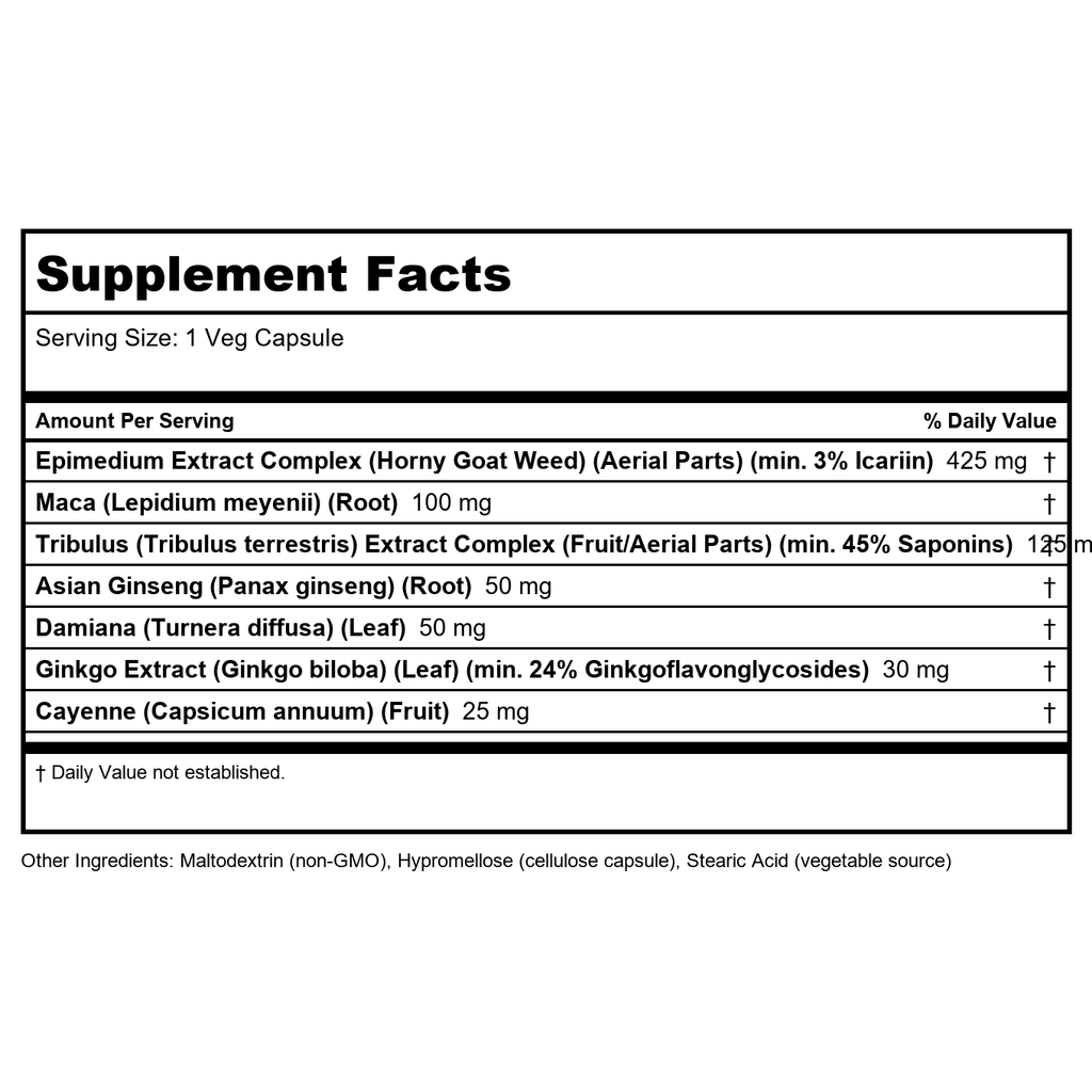 Now Foods Men's Virility Power 60 Vcaps - 3328 -