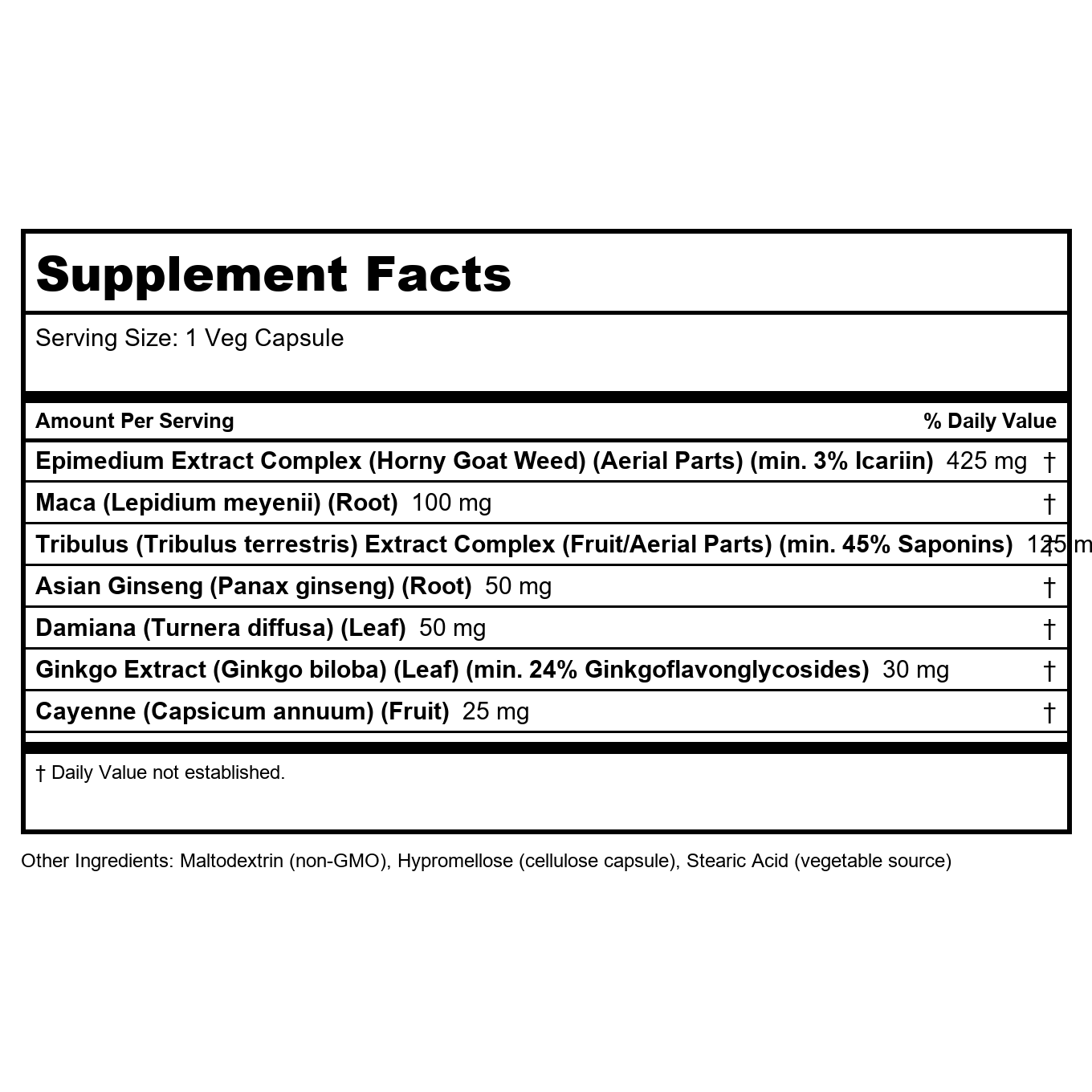 Now Foods Men's Virility Power 60 Vcaps - 3328 -