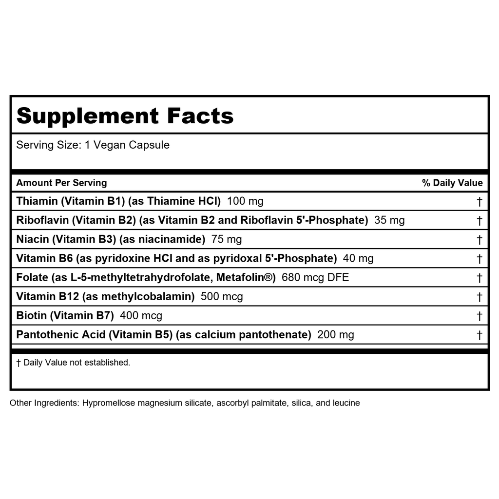 Vital Nutrients Vitamin B-12 1000 mcg 100 Vcaps