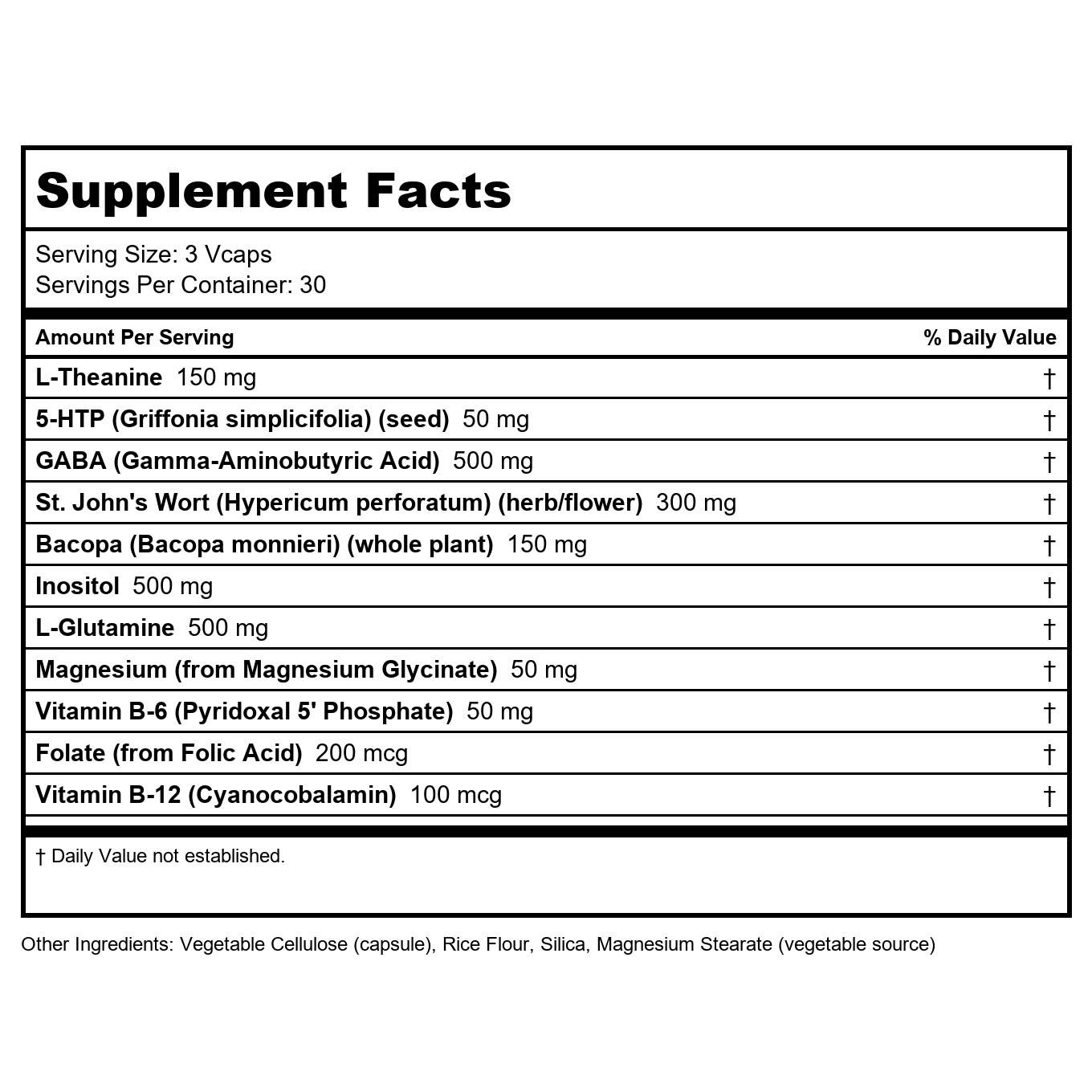 Now Foods Mood Support 90 Vcaps - 3351 - 3 Pack