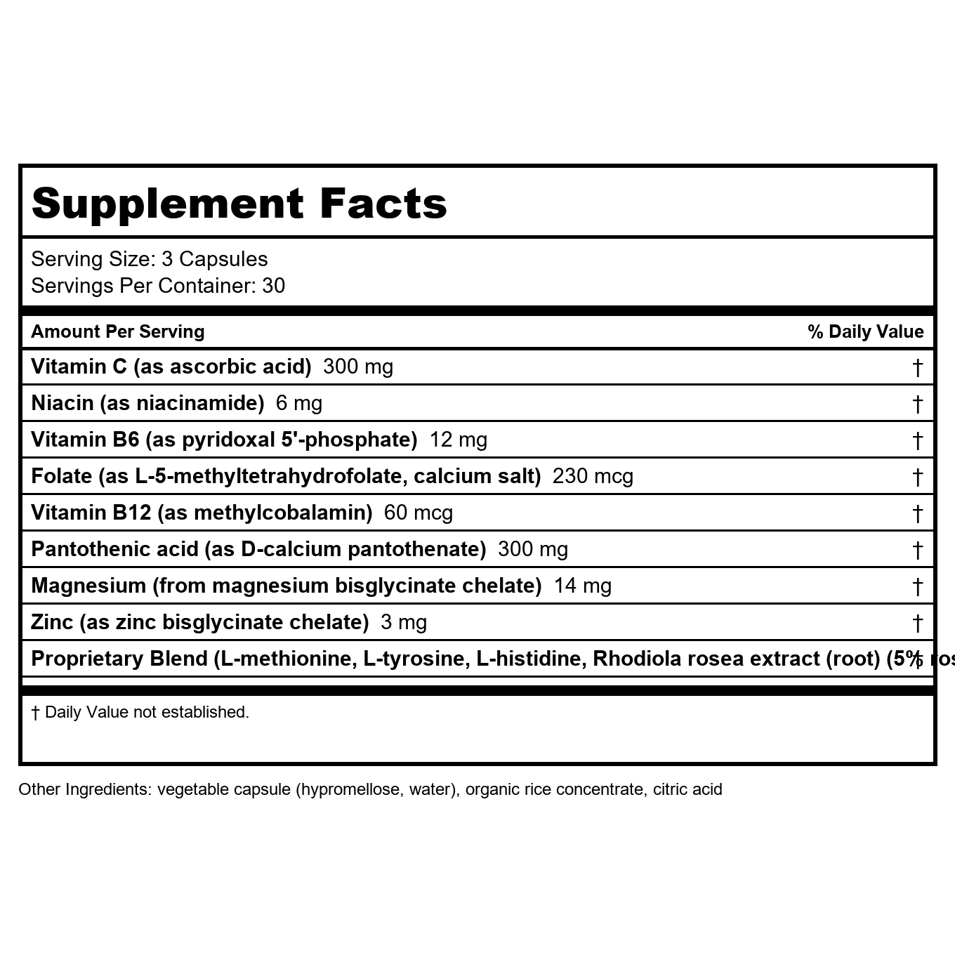 NeuroScience AdreCor 180 Capsules