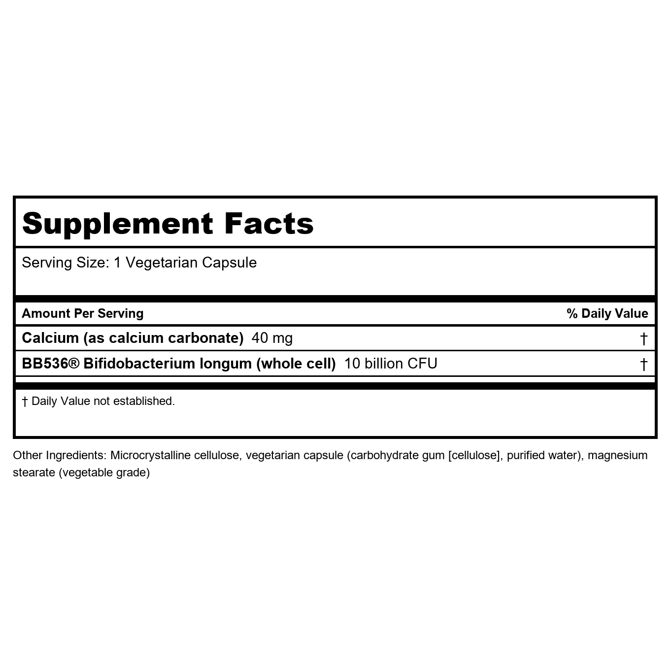 Bioclinic Naturals Probiotic-Pro Bb536 60 Vcaps - 2 Pack