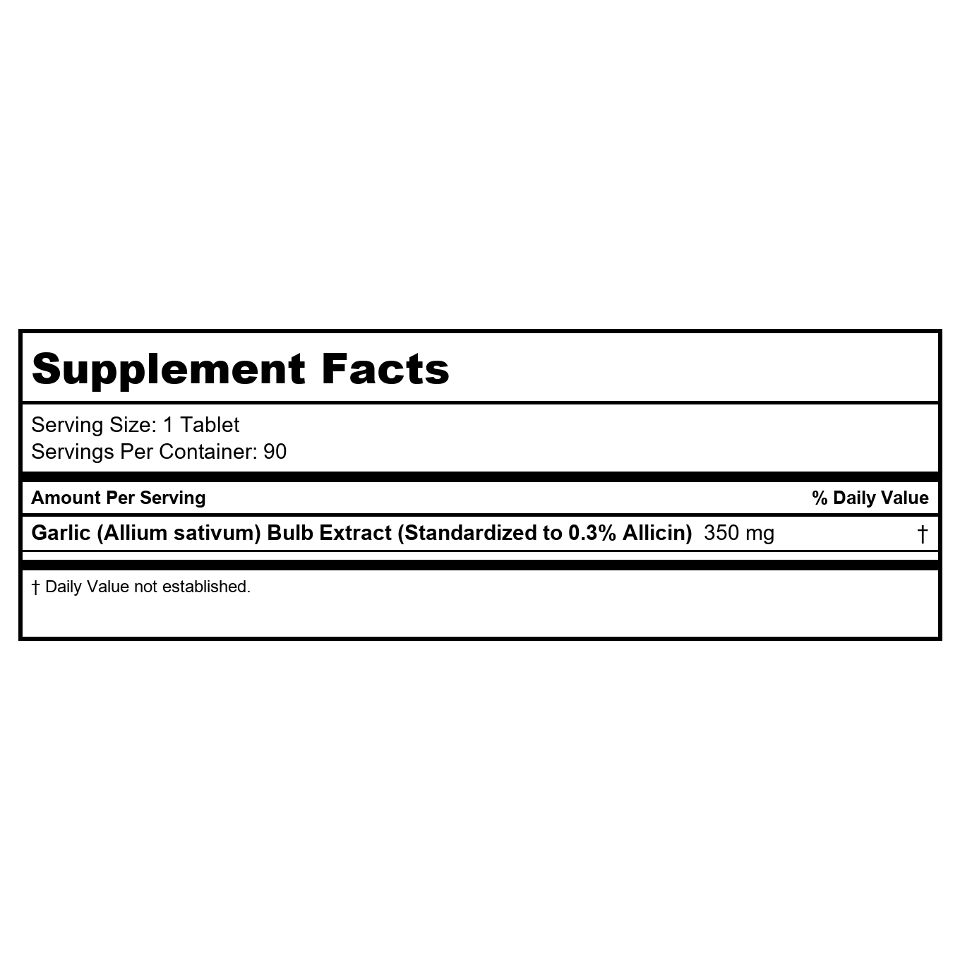 Nature's Way Garlicin Cardio 90 Vegan Tablets