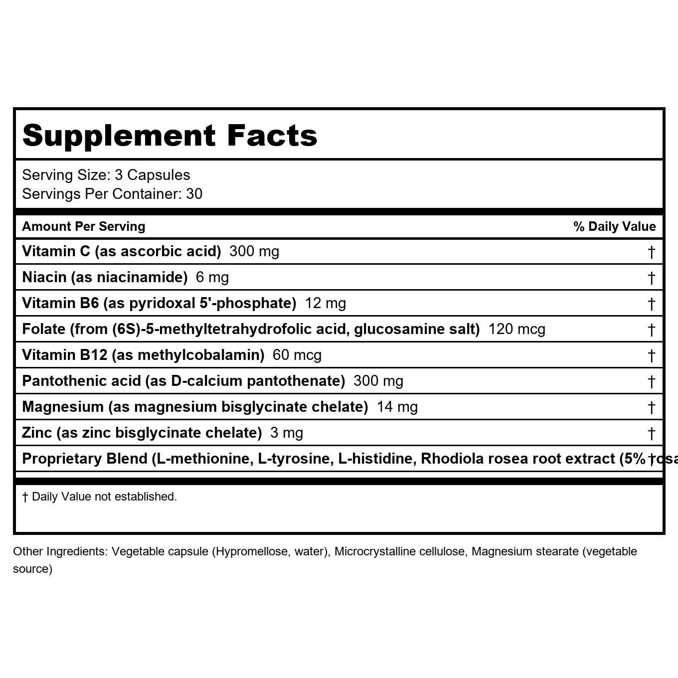 NeuroScience AdreCor 30 Capsules