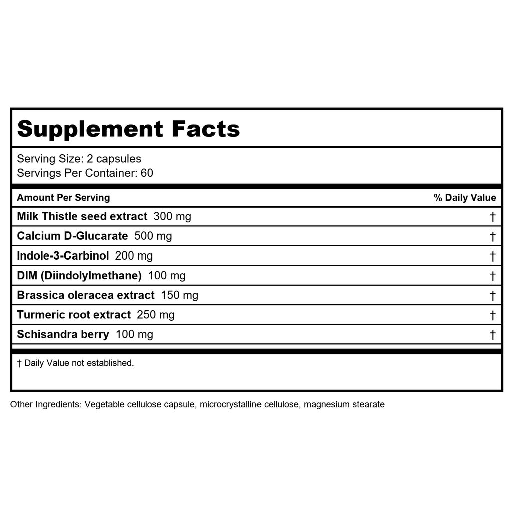 Vitanica Endocrine Disruptor Relief 120 vcaps