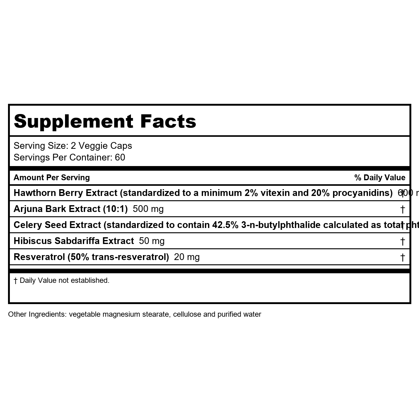 Biospec Arterial-Ease 60 Vcaps - 963