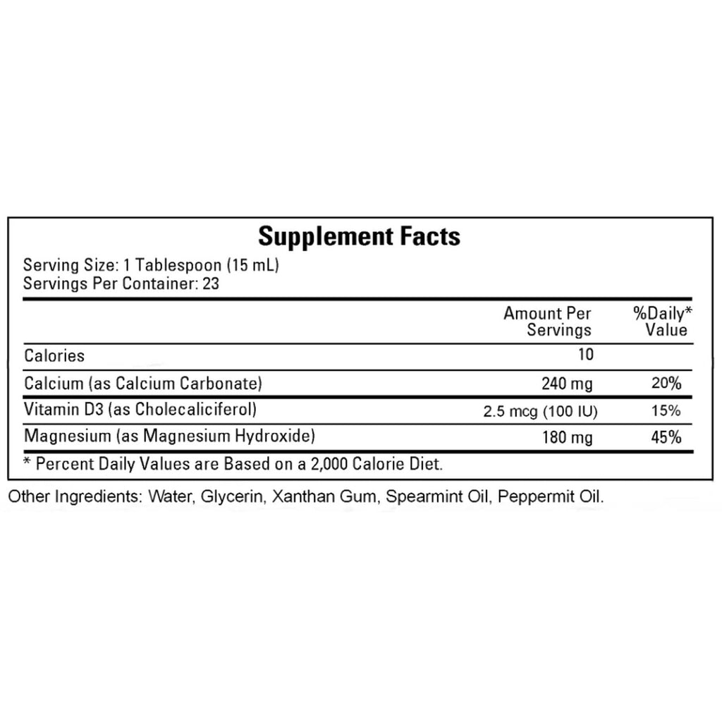 Cardiovascular Research Calcium-Magnesium Liquid 12 oz