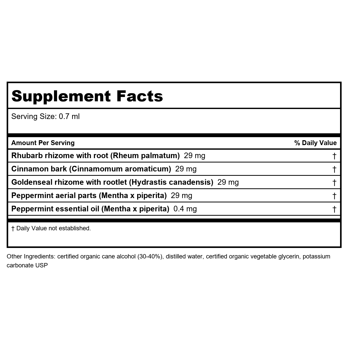 Herb Pharm Neutralizing Cordial 1oz