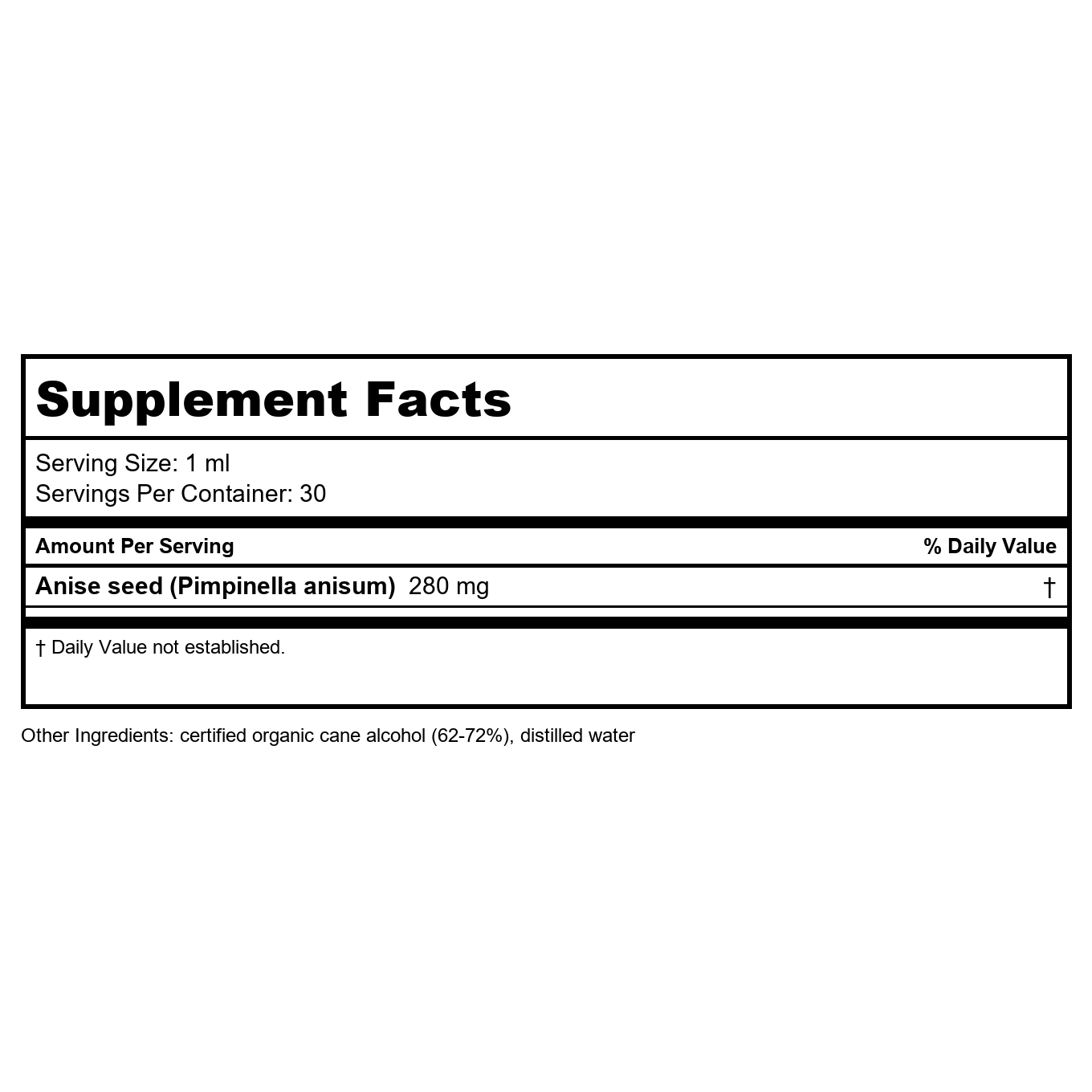 Herb Pharm Anise 1oz