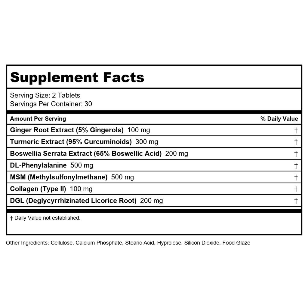 Vinco InjuRecov Trifecta 60 Tablets - VP-CF