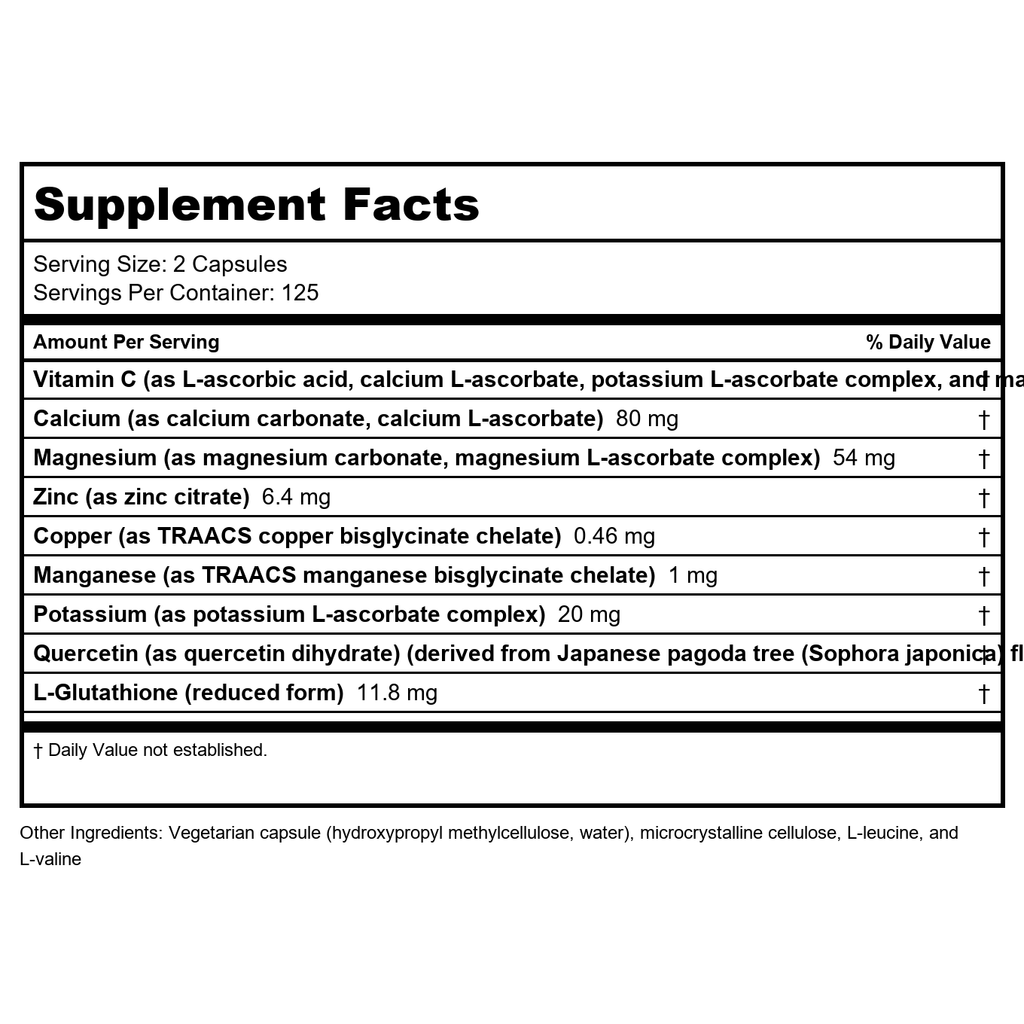 Klaire Labs Multi-Element Buffered C 250 Grams -