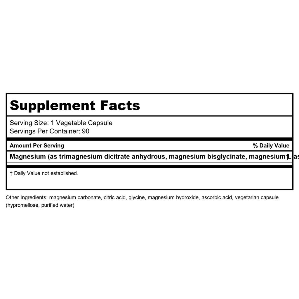 Interplexus Magnesium3 90 Vcaps