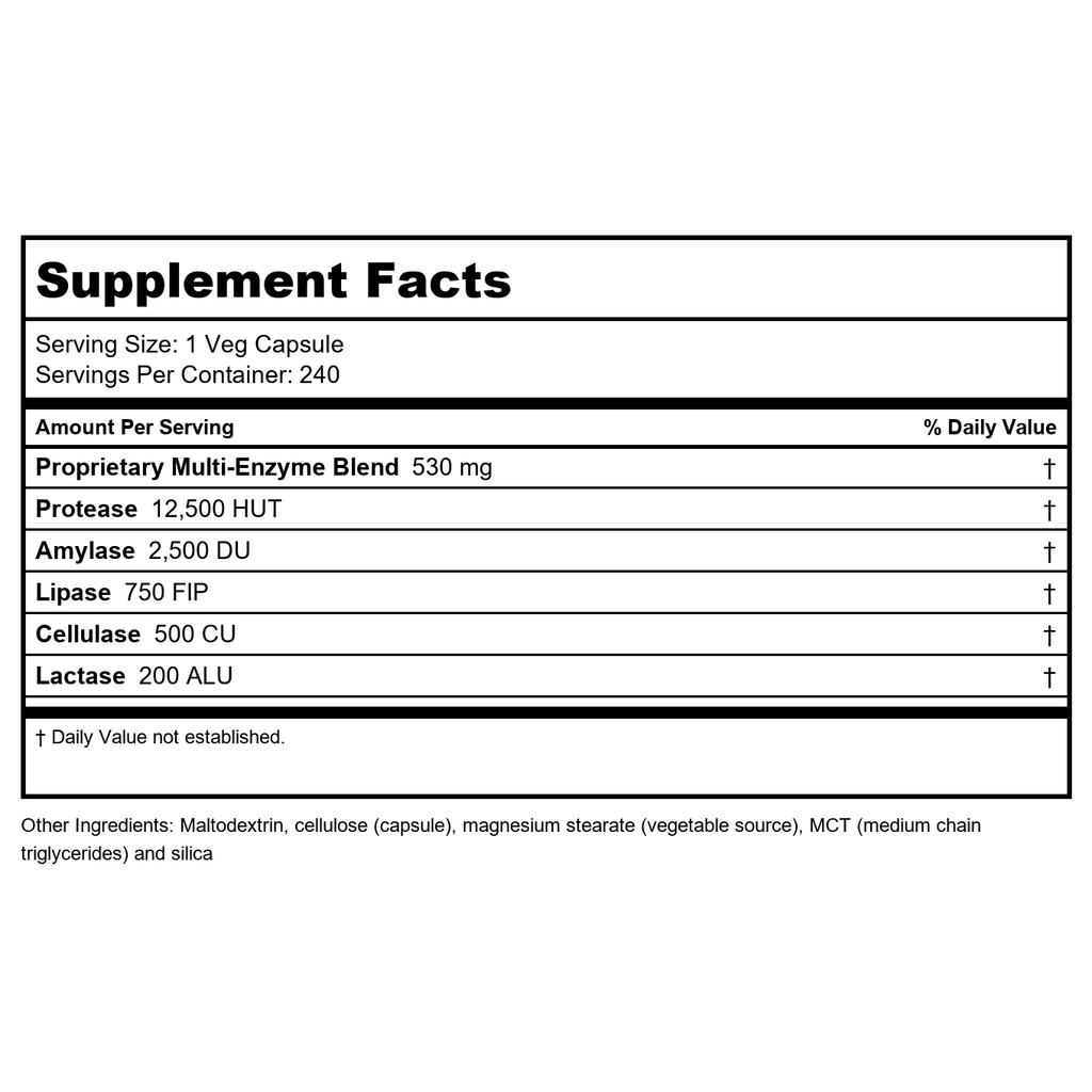 Now Foods Plant Enzymes 240 Vcaps - 2967 - 2 Pack
