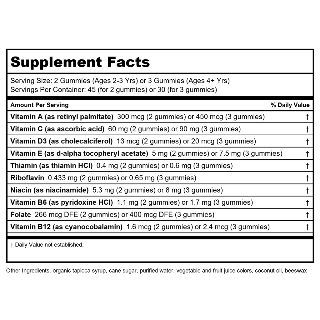 Nature's Way Alive! Kids Multivitamin Gummy 60 Count - 15788