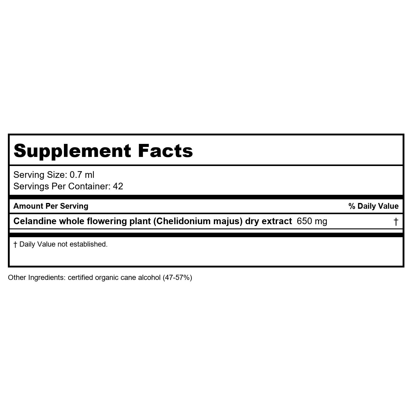 Herb Pharm Celandine 1oz