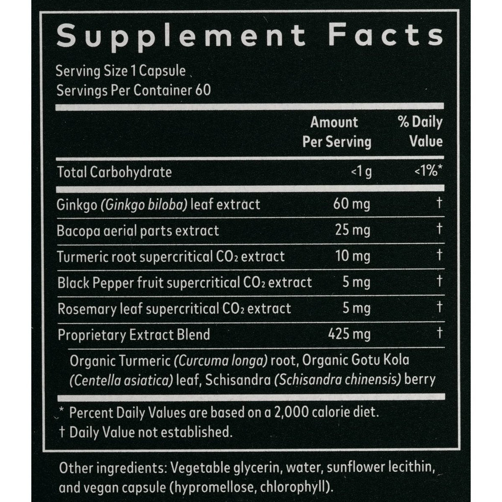 Gaia Herbs Agile Mind 60 Vcaps