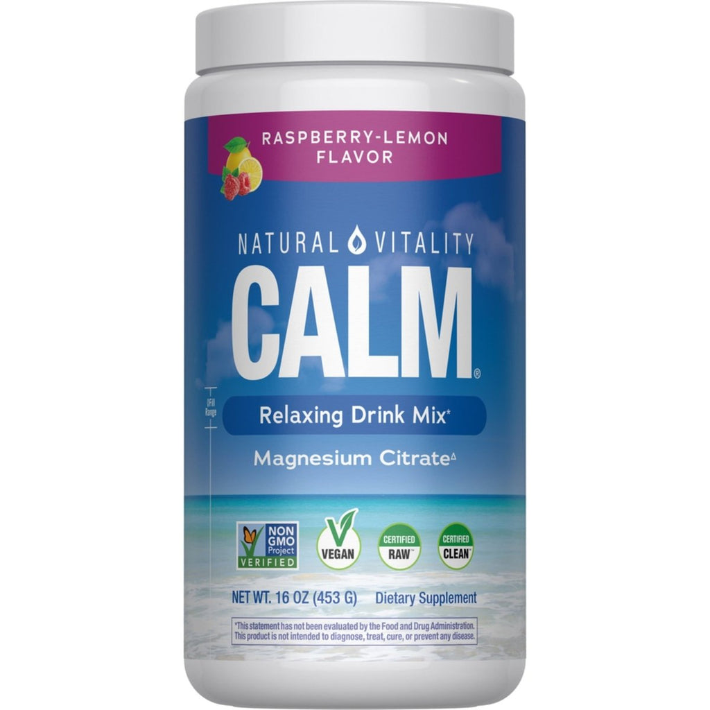 Natural Vitality Calm Raspberry Lemon 16 oz