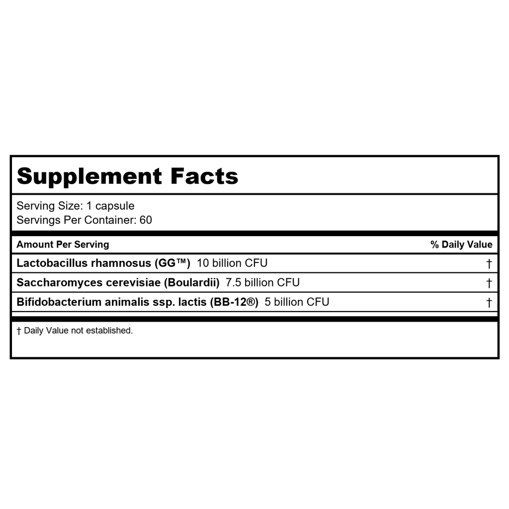 Metagenics UltraFlora Intensive Care 60 Capsules - 2 Pack