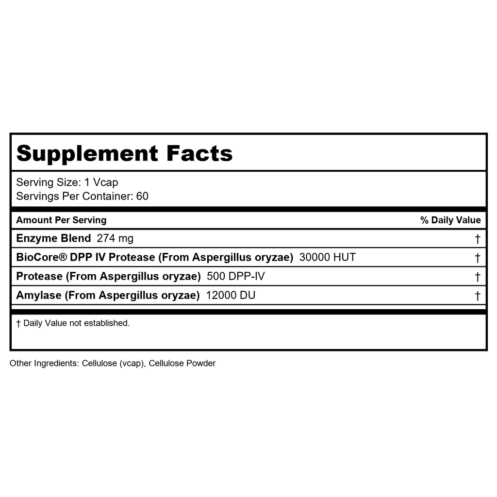 Now Foods Gluten Digest 60 Vcaps - 2959 - 2 Pack