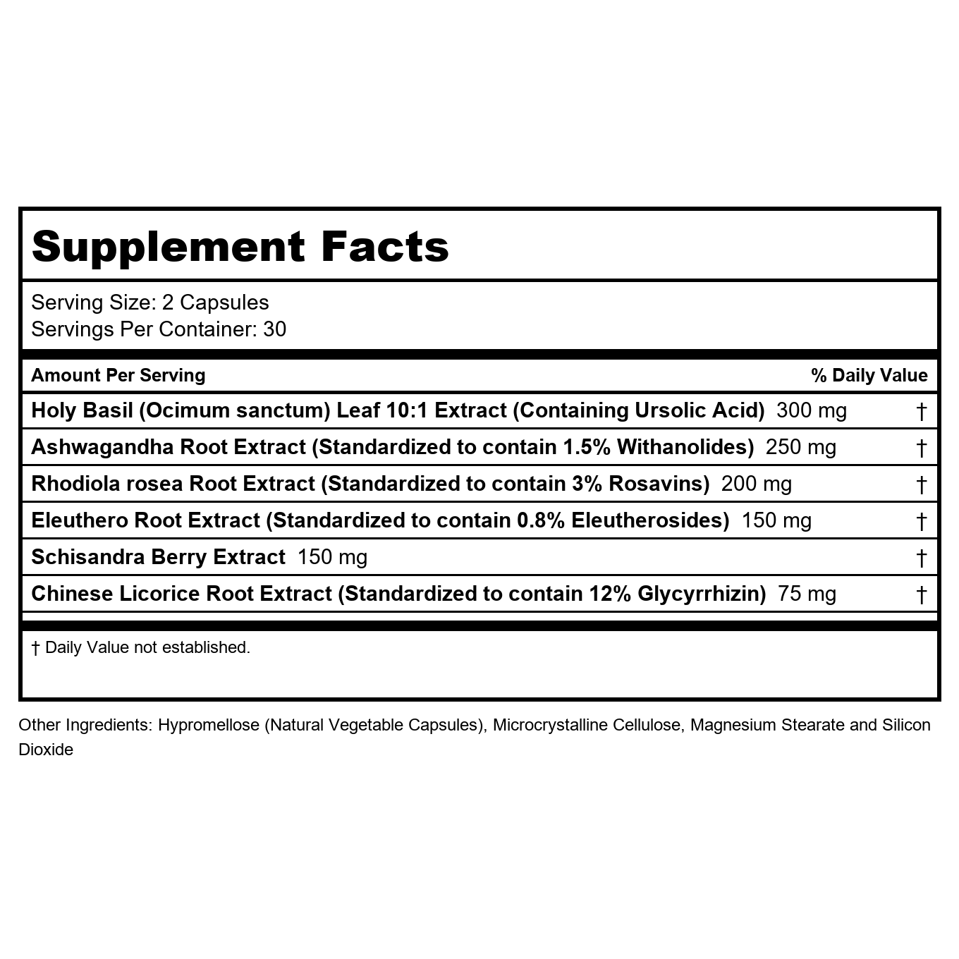 Ortho Molecular TruAdapt Plus 60 Capsules