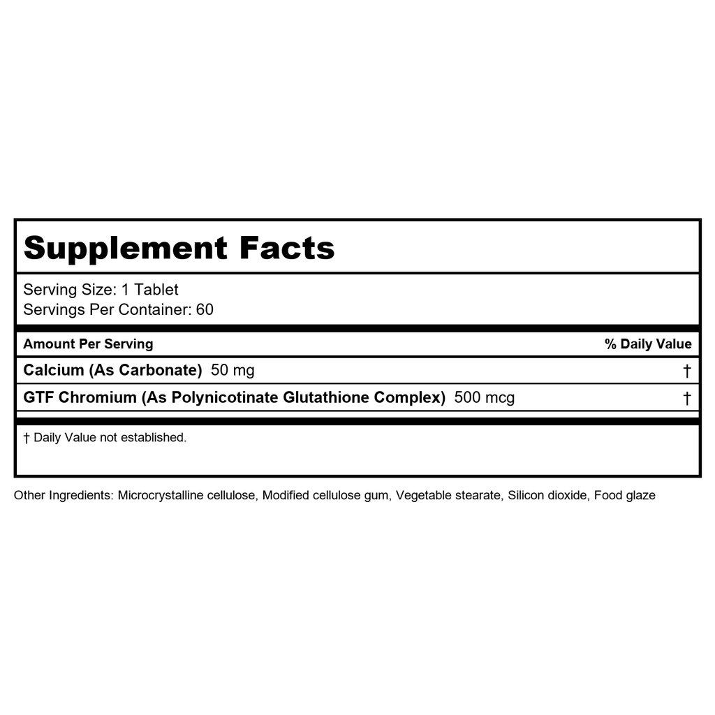 Vinco Chromacin GTF 60 Tablets