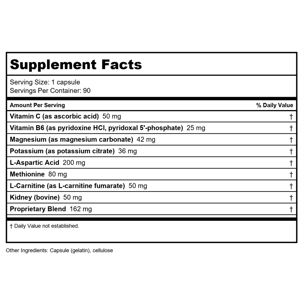 Apex Energetics Rena-Zyme 90 Capsules - Z31 -