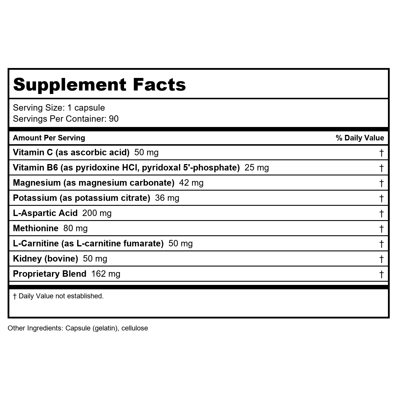Apex Energetics Rena-Zyme 90 Capsules - Z31 -