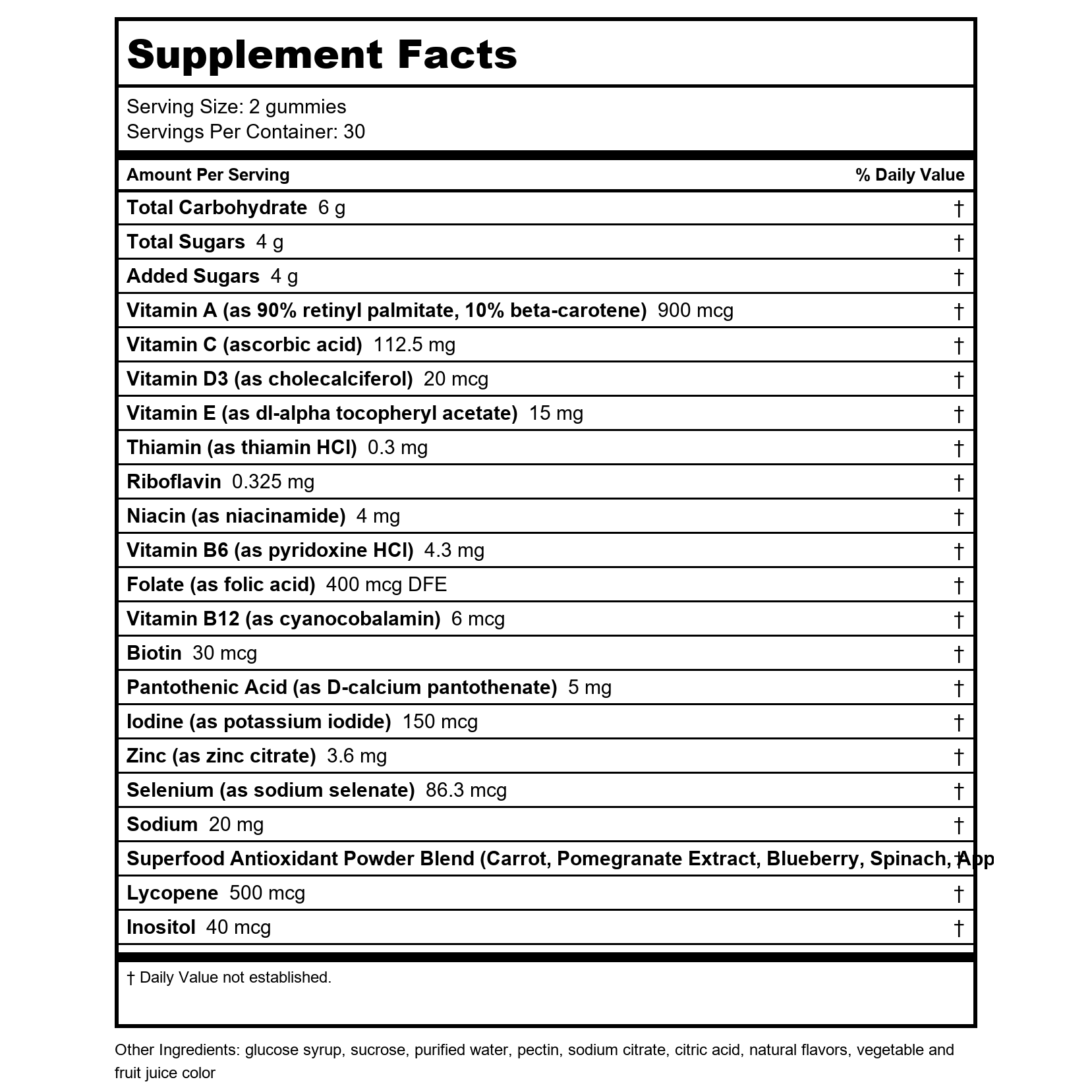 Nature's Way Alive! Men’s Gummy Multivitamin 60 Gummies