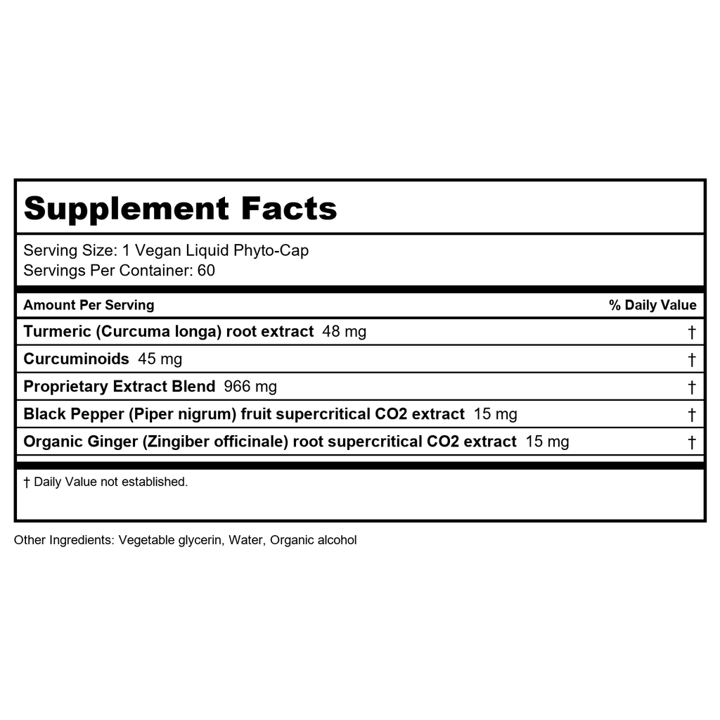 Gaia Herbs Turmeric Supreme Sinus Support / Allergy 60 Vcaps - 2 Pack