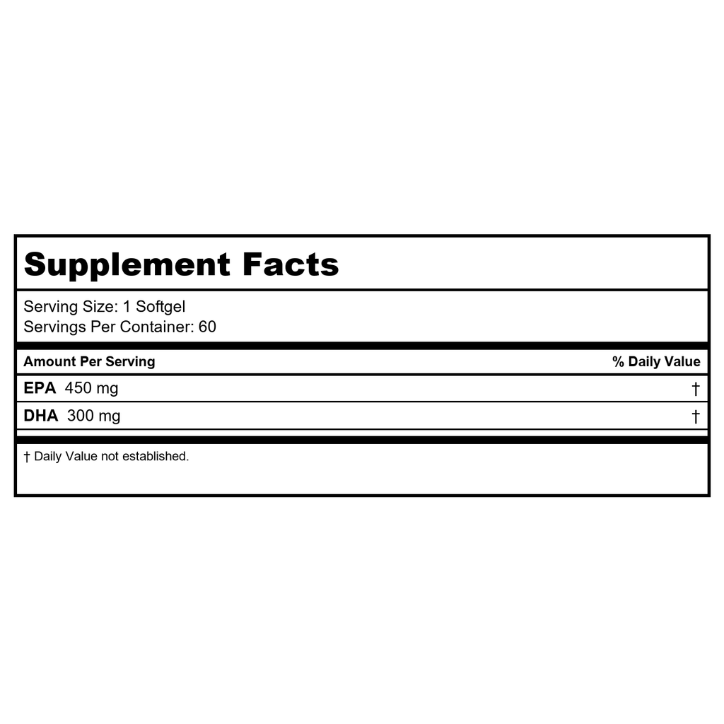 KAL Omega 3 450/300 60 Softgels
