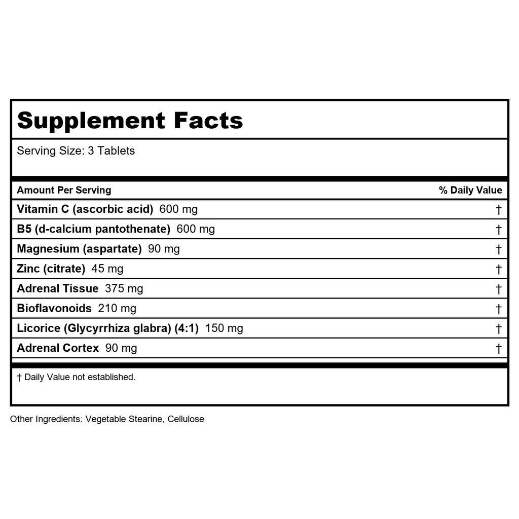 Karuna AdrenaCort 120 Count