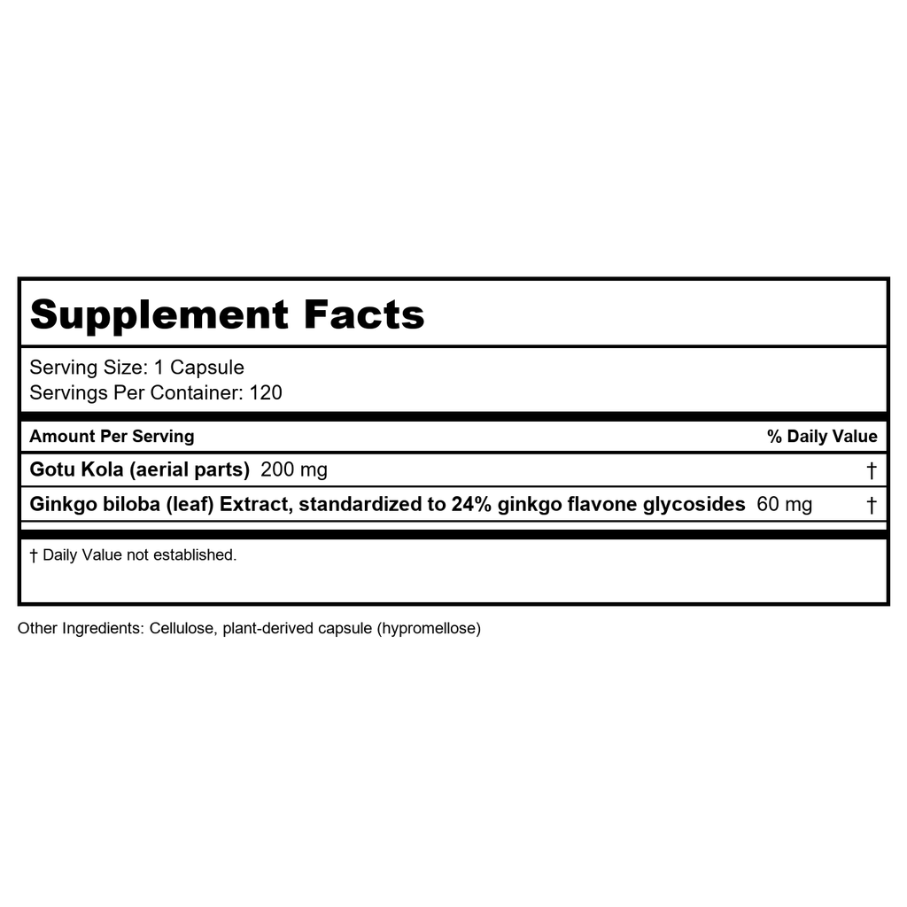Nature's Way Ginkgo Extract 120 Vcaps