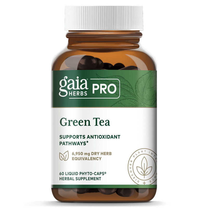 Gaia Herbs Green Tea 60 Vcaps