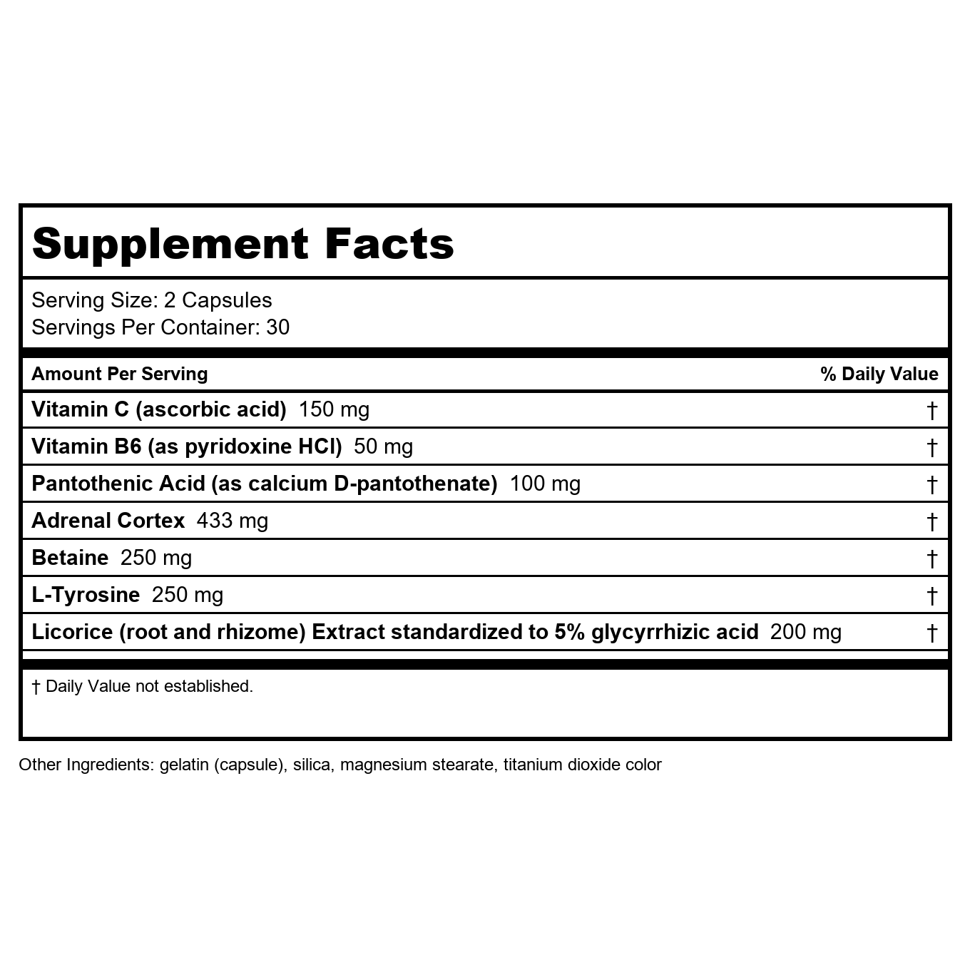 Nature's Way Fatigued to Fantastic! Adrenal Stress-End 60 Capsules
