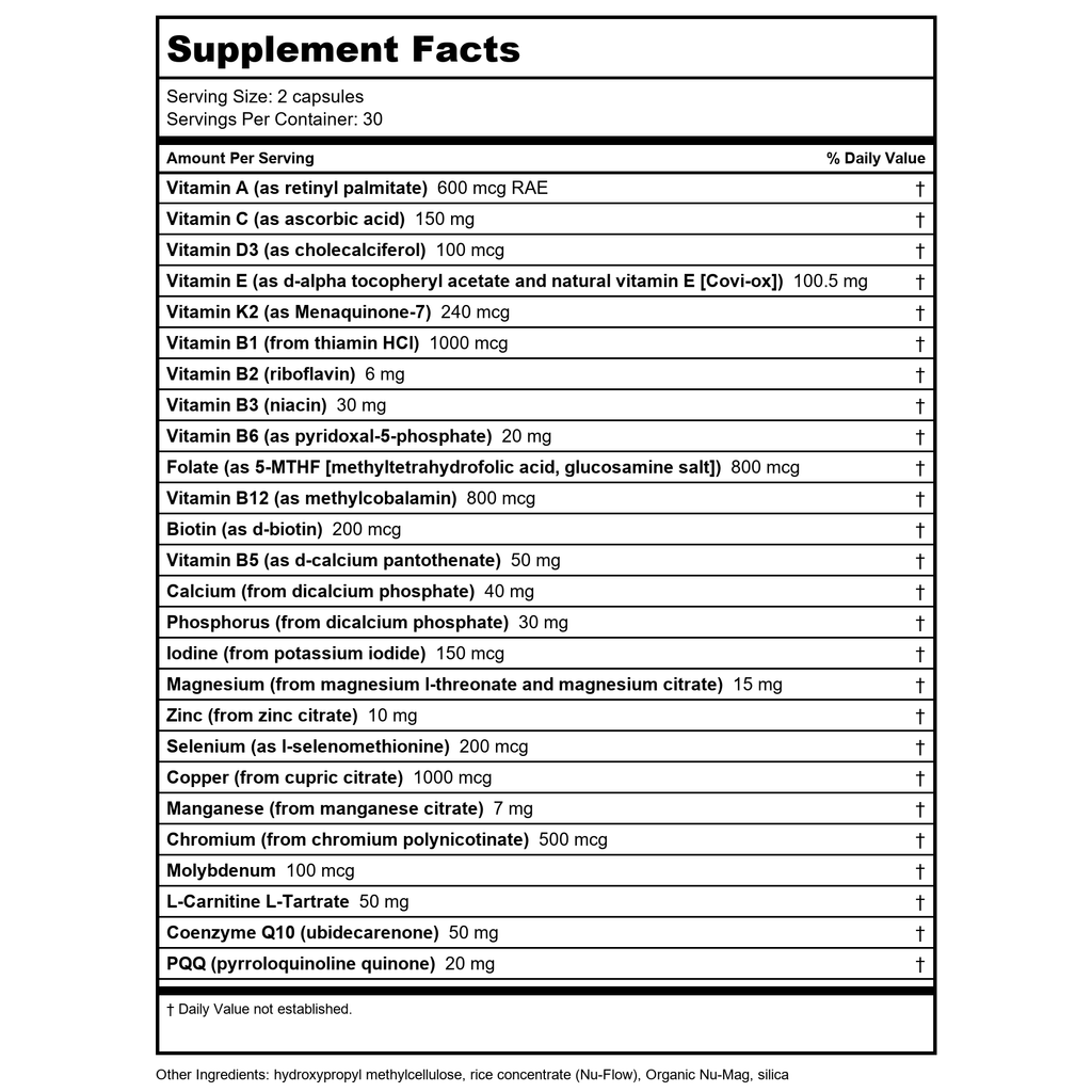 Resotrative Formulations CoQ10-175 60 Vcaps