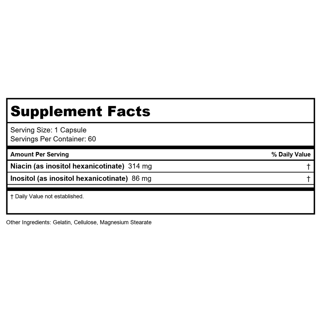 Ecological Formulas Niasitol 60 Capsules