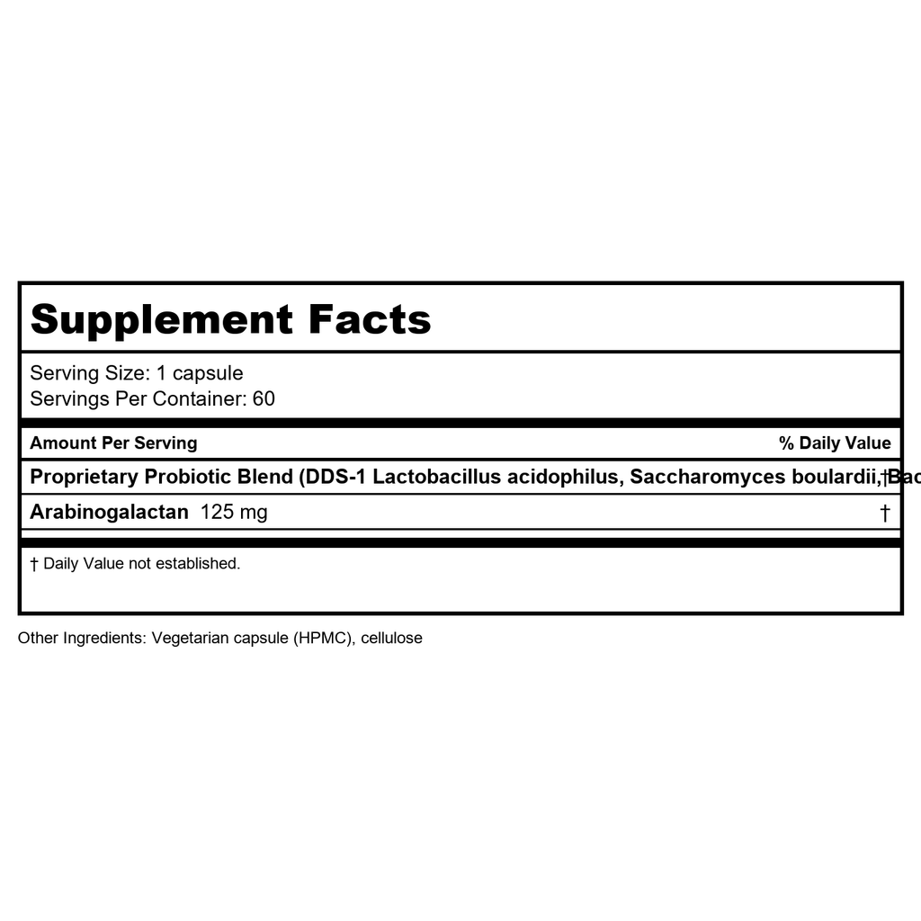 Apex Energetic Strengtia Probiotic 60 Capsules - K61 - B091D47M8D