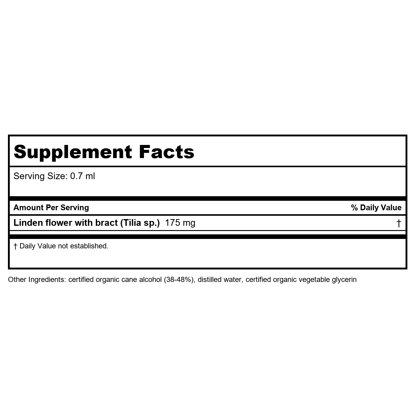 Herb Pharm Linden 1oz - 2 Pack