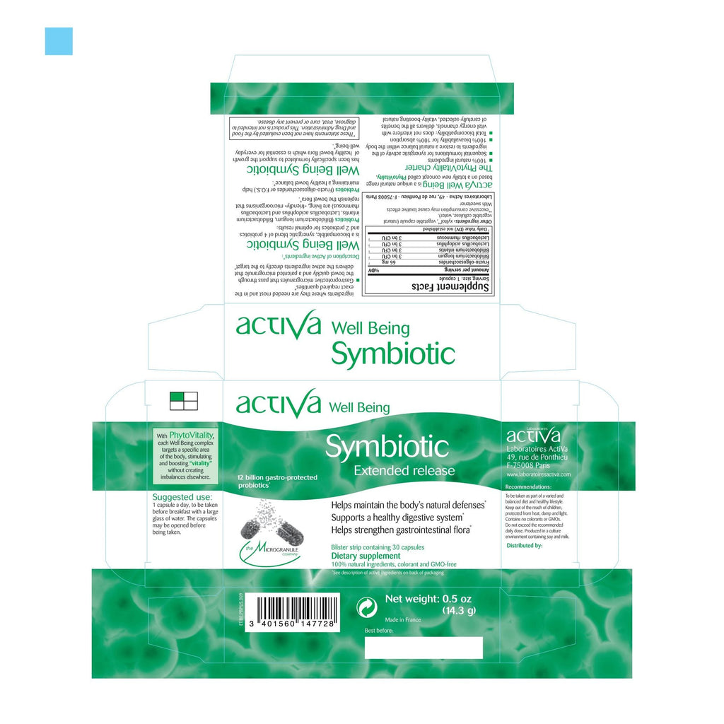 Activa Well Being Symbiotic 30 Capsules