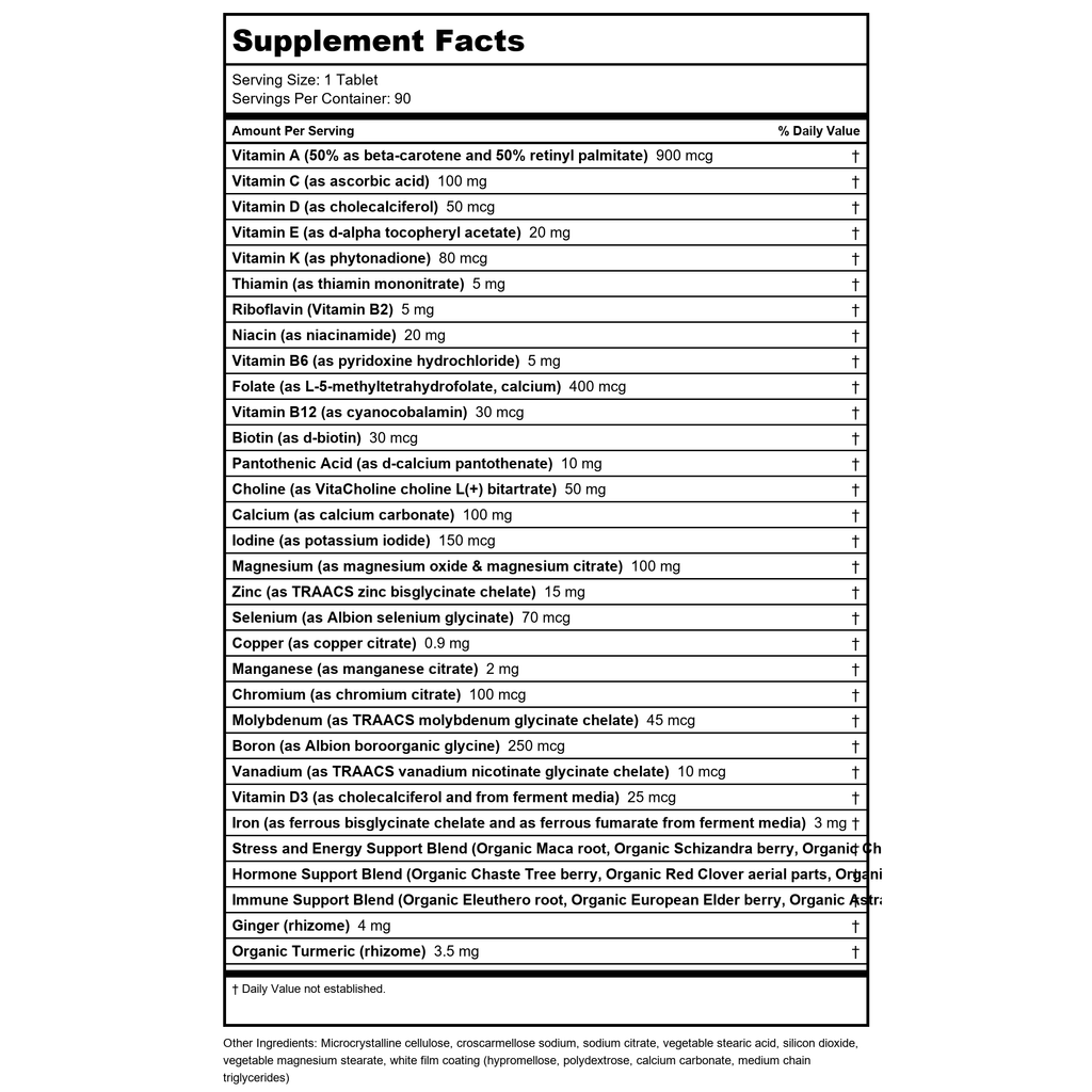 New Chapter Every Woman's One Daily Multivitamin 96 Vtabs