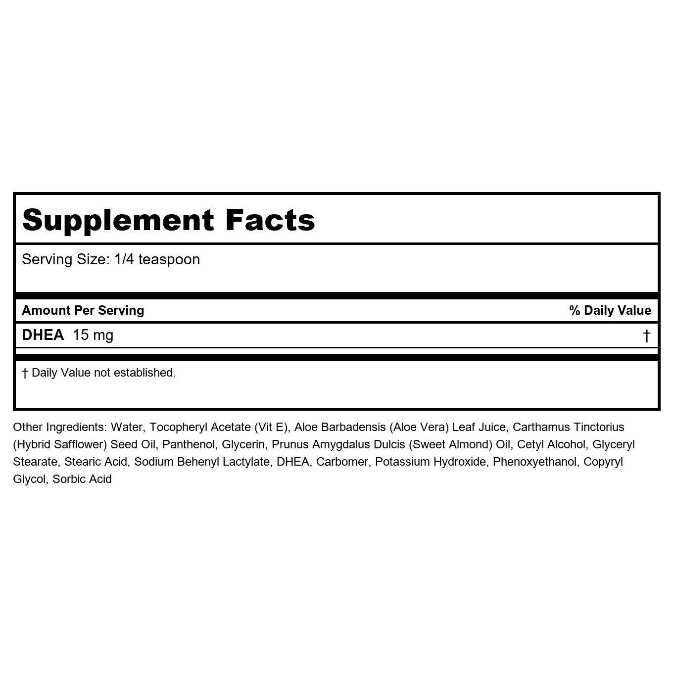 Emerita DHEA Balancing Cream 4oz