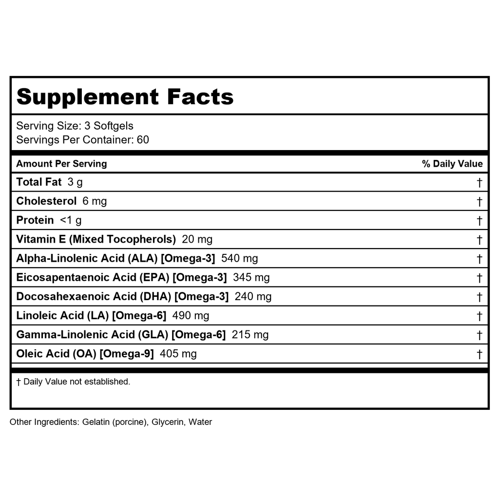 Nature's Life The Total EFA Fish Oil 90 Softgels 05092