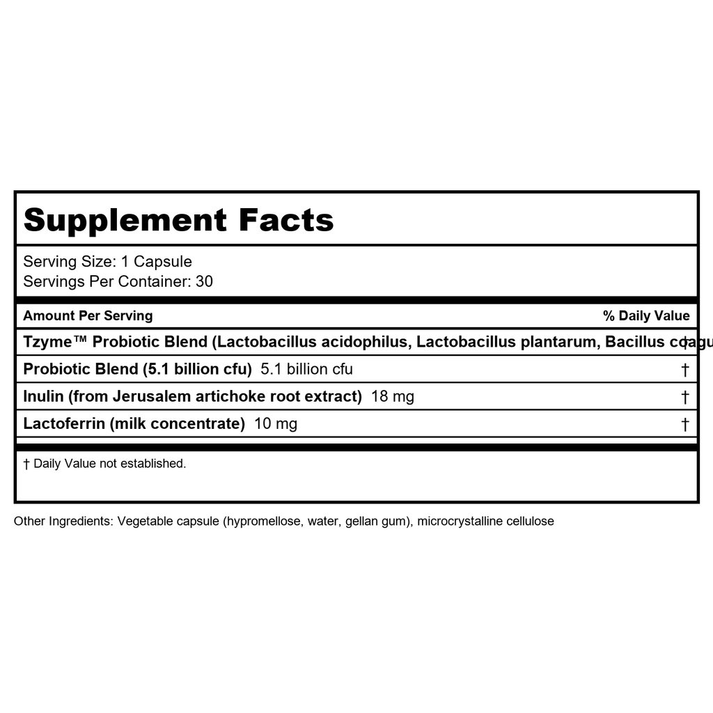 Transformation Enzymes Probiotic 30 Capsules