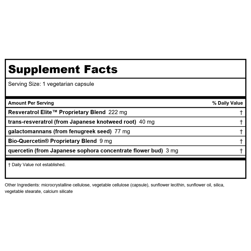 Life Extension Optimized Resveratrol 60 Vcaps - 2 Pack