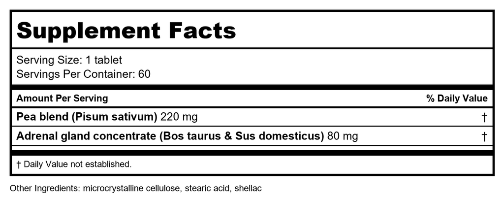 Biotics Research Cytozyme-AD 60 Tablets