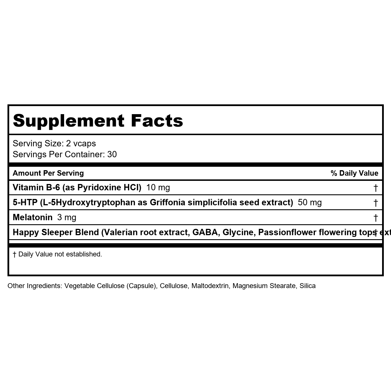 Natural Balance Herbal Slumber 60 Vcaps   77704