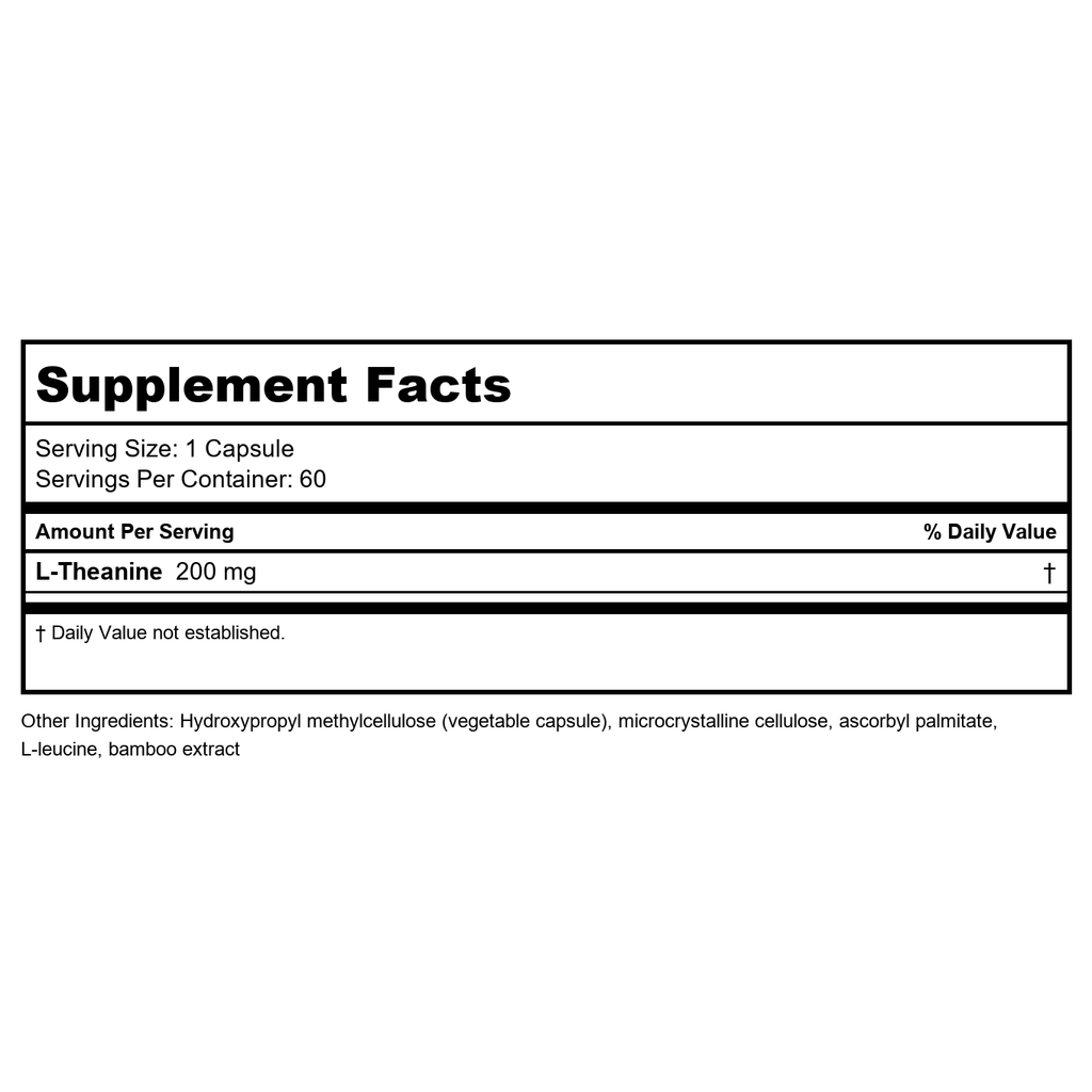 NuMedica L-Theanine 60 Vcaps -