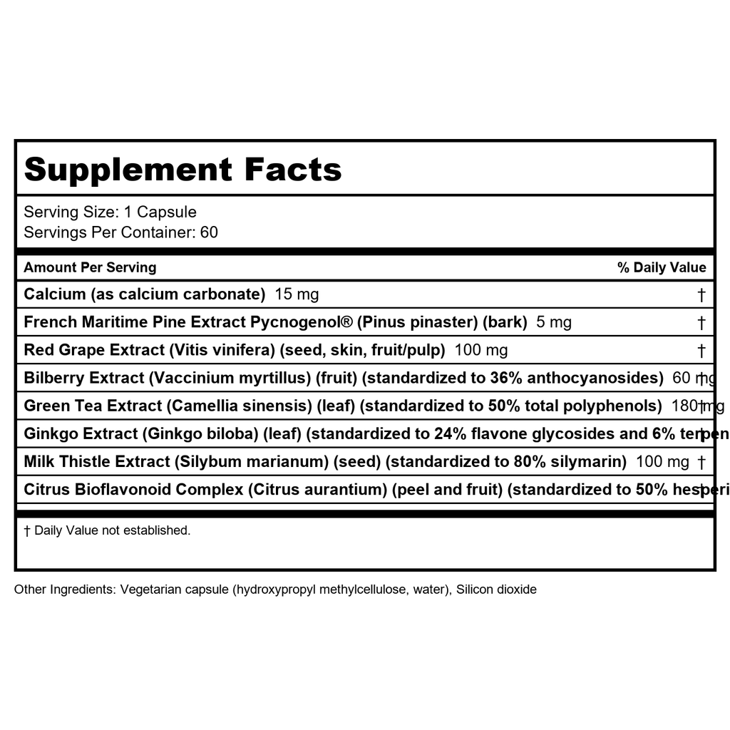 Klaire Labs TheraVein 60 Capsules